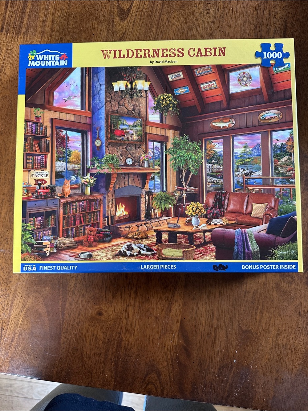 White Mountain Wilderness Cabin Puzzle